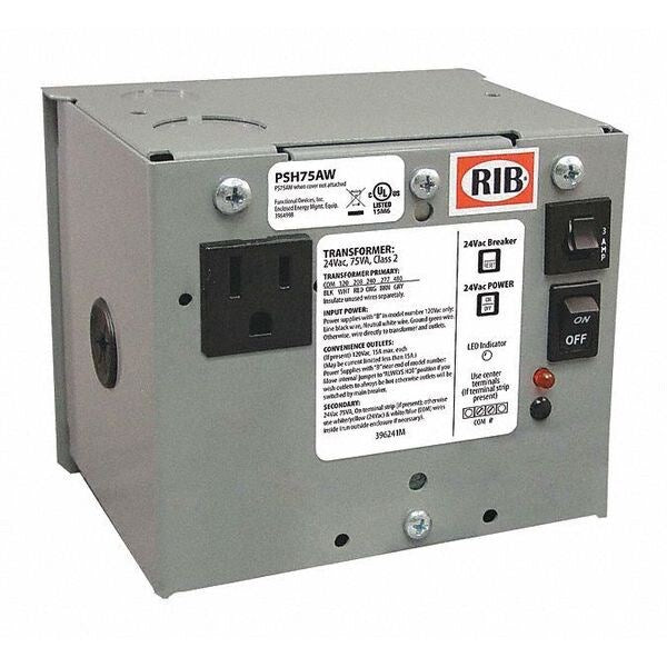 Enclosed Power Supply, Single, 75VA