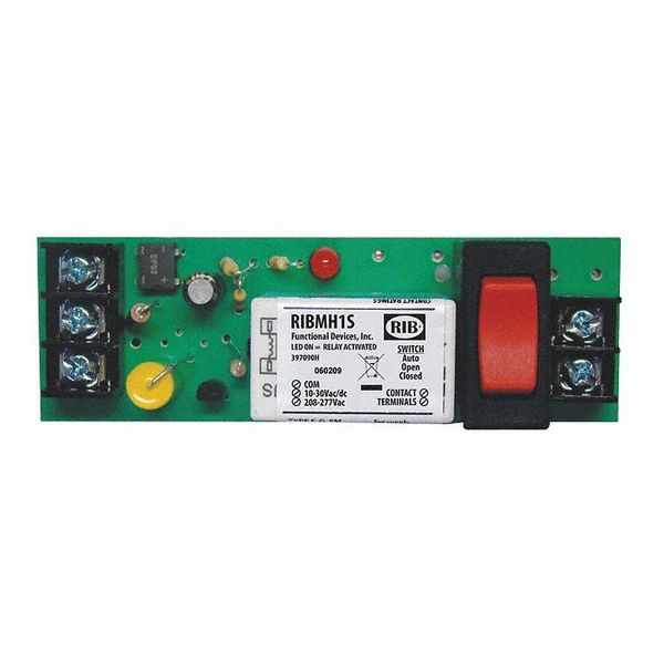 Track Mount Relay, 15A, SPST-N/O