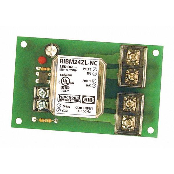 Track Mount Relay, 30A, DPST-N/C