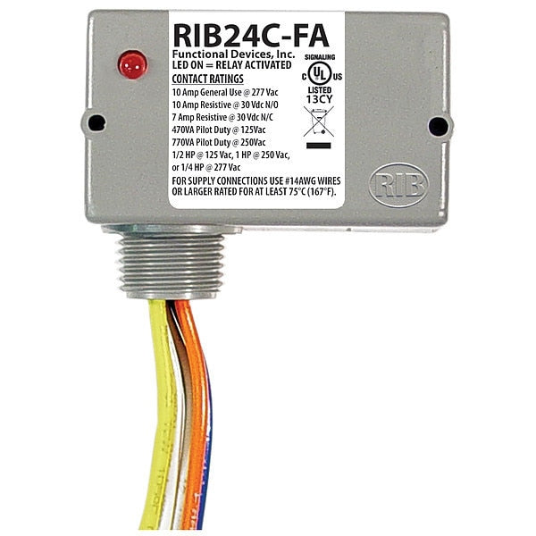 Enclosed Relay, 10A, SPDT