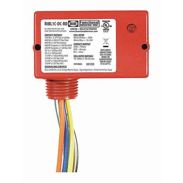 Enclosed Relay, 10A, SPDT