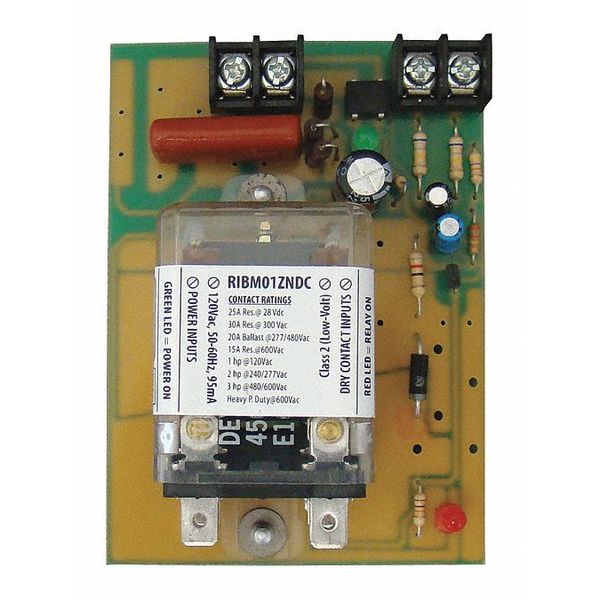 Track Mount Relay, 30A, DPDT