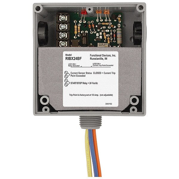 Enclosed Relay/Adj. Current Switch, 20A