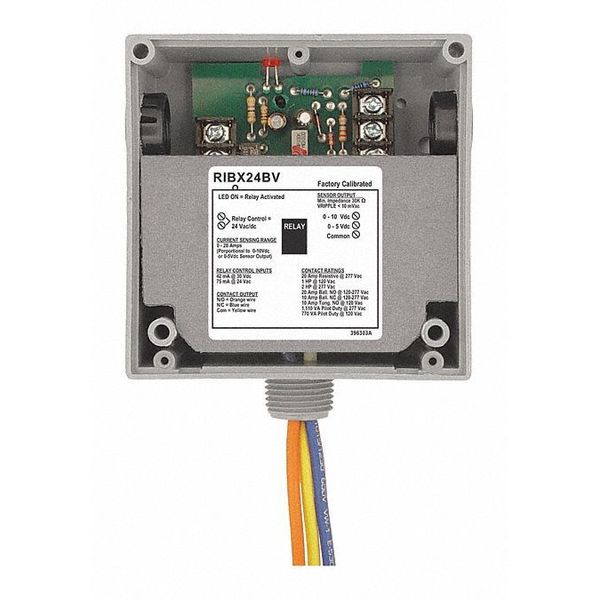 Enclosed Relay/Analog Current, 20A