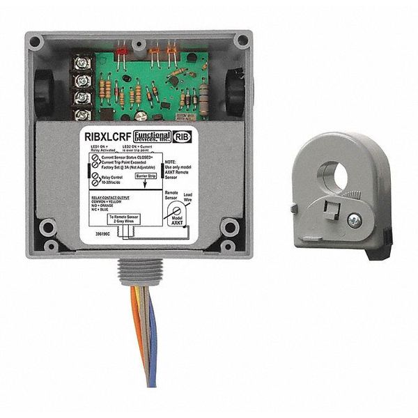 Enclosed Relay/Rmte Solid Core, Fixed, 10A