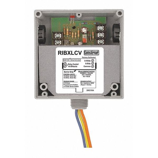 Enclosed Relay/Current Transducr, 10A