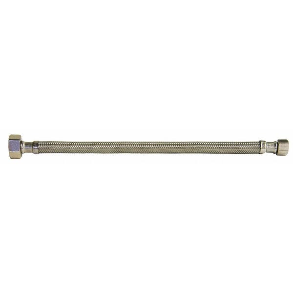 Faucet Connector, Stainless Steel, 24