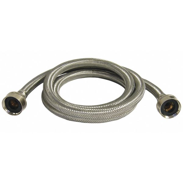 Washing Machine Hose, Stainless Steel, 72