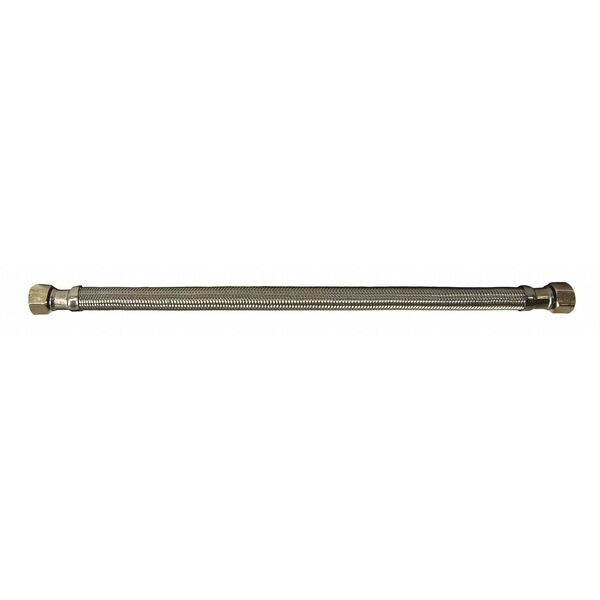 Faucet Connector, Stainless Steel, 16