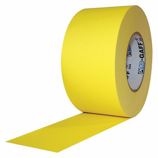 Matte Cloth Tape, 3x55yd., Yellow Cloth