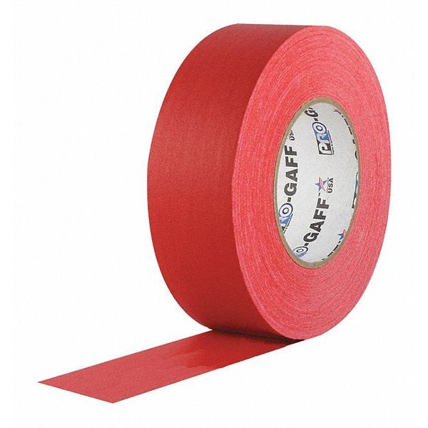 Matte Cloth Tape, 2x55yd., Red Cloth