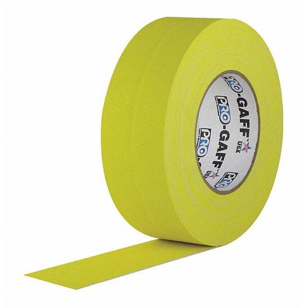 Matte Cloth Tape, 2x55yd., Yellow Cloth