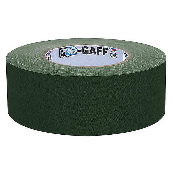 Matte Cloth Tape, 2x50yd., FL Green