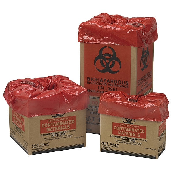 Waste Container, 11 gal., 12x24x12