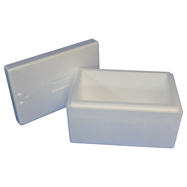 Insulated Shipping Bio Foam & Carton, 1-5 Day, Inside Depth: 8-1/4
