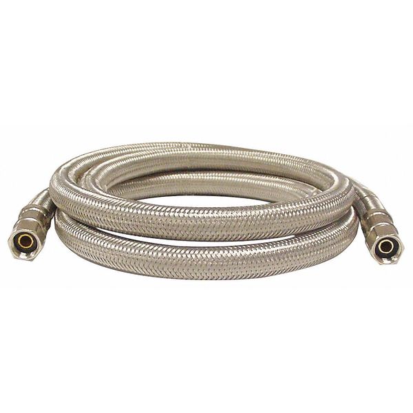 Ice Maker Connector, Stainless Steel, 24