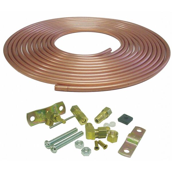 Tubing Kit for Ice Maker, Copper, 15 ft.
