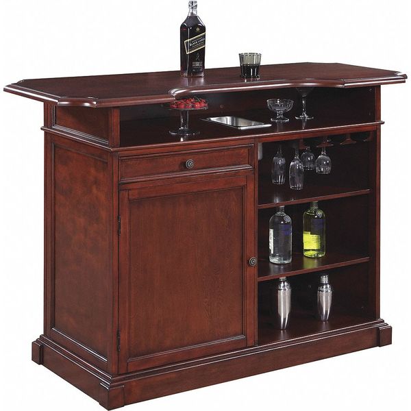 Ridgeline Home Bar Set w/Storage, 5 ft.