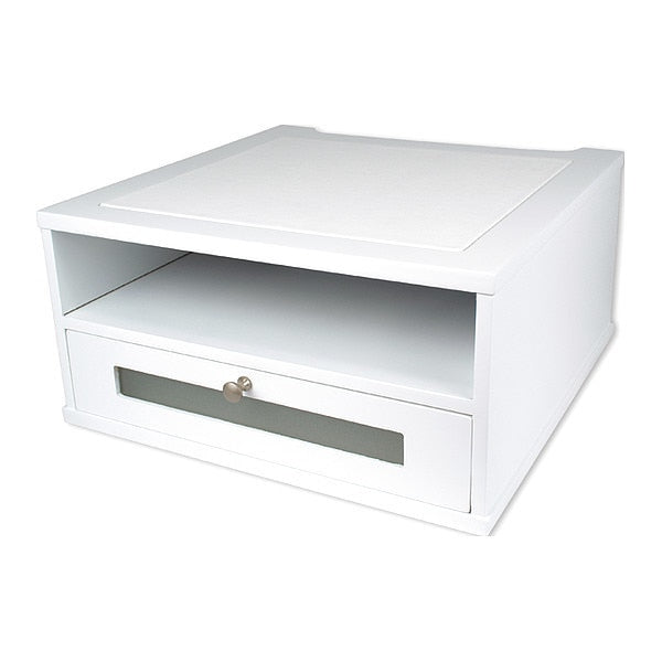 Monitor Riser, White