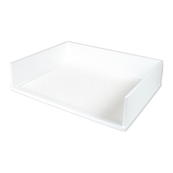 Stacking Letter Tray, White