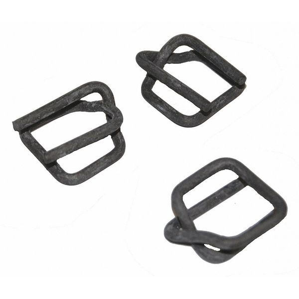 Wire Buckle, Galvanized, HD, 1/2