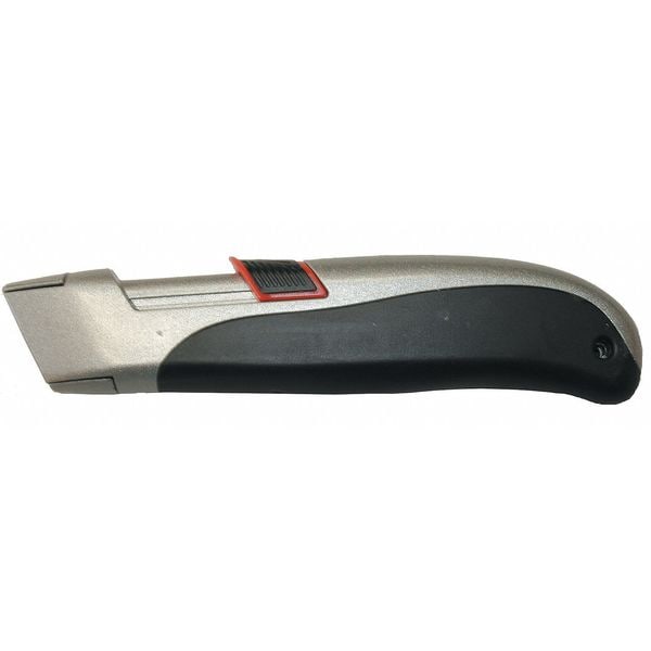 Safety Knife, Self-Retracting, Utility, General Purpose, Metal