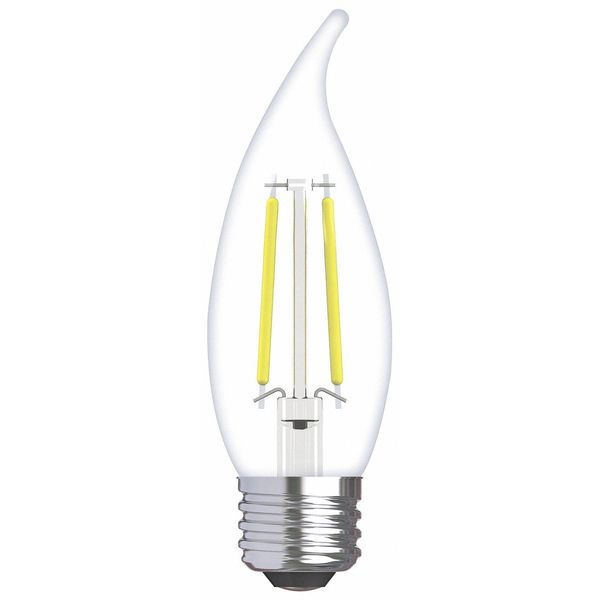 LED 3W, CA11, Med, E26, Vintage