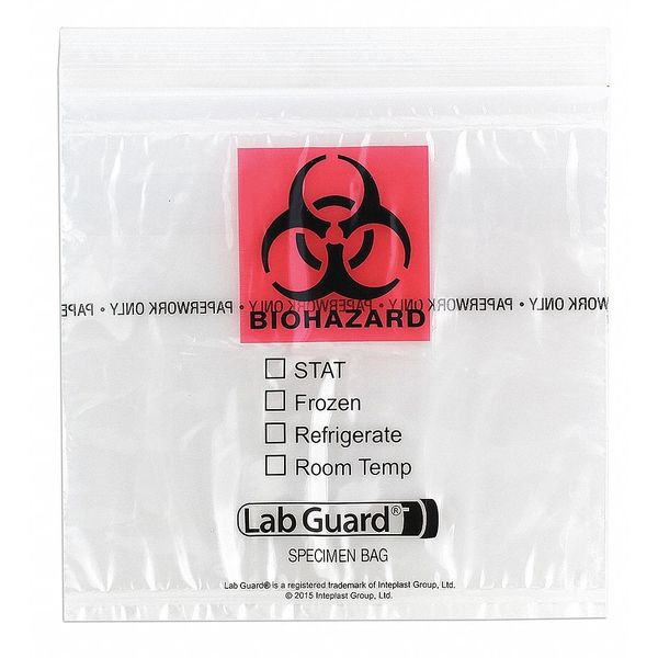 Specimen Transport Bag, 6x6