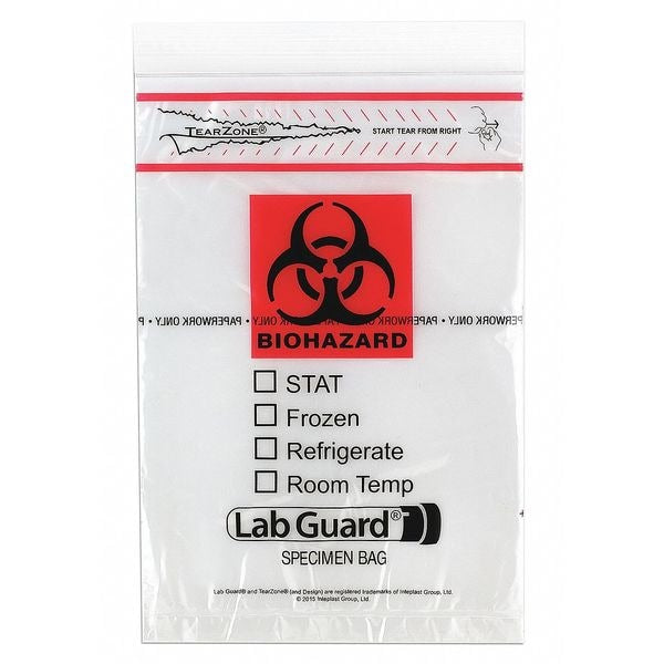 Specimen Transport Bag, 6x9