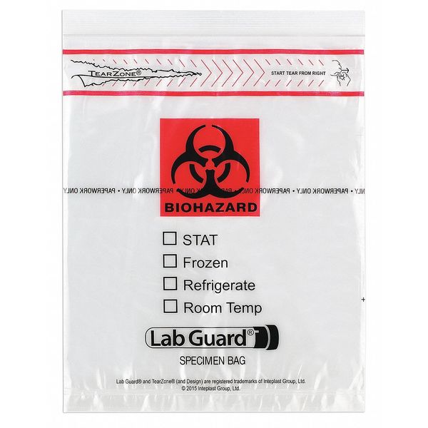 Specimen Trans Bag, 8x10