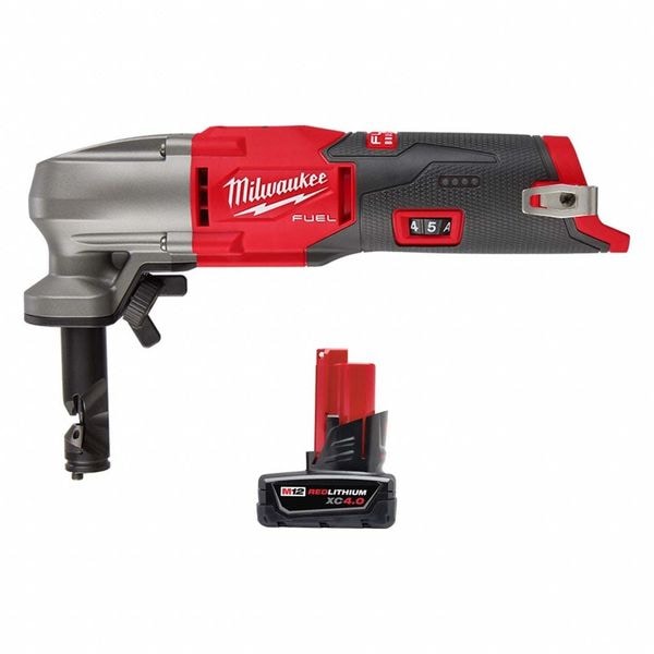 Nibbler and Battery, 12V DC, 4.0Ah Battery