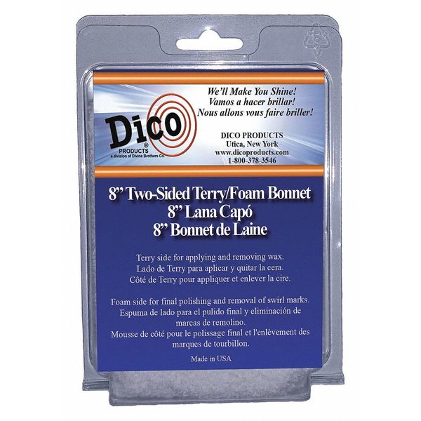 Reversible Tie-on Bnnt, Terry/Foam, 7-8