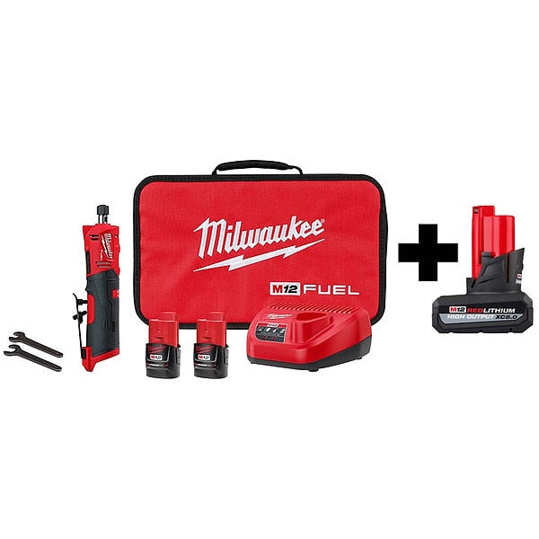 M12 FUEL Die Grinder, M12 XC5.0 Batt