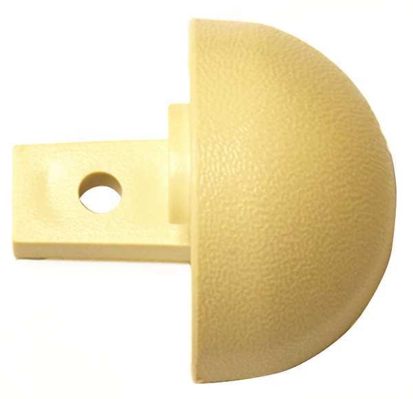 End Cap, Interior, 1-1/8 In, Champagne