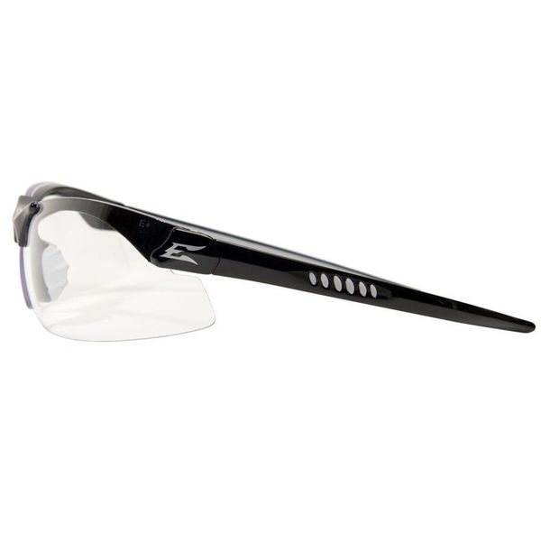 Safety Glasses, Wraparound Clear Polycarbonate Lens, Scratch-Resistant