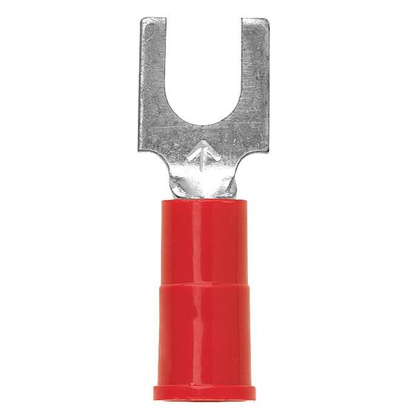 22-18 AWG Vinyl Locking Fork Terminal #6 Stud PK25