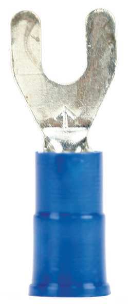 16-14 AWG Vinyl Fork Terminal #10 Stud PK25