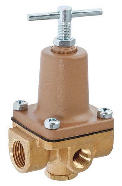 Small Pressure Regulator, Brass, 300 psi