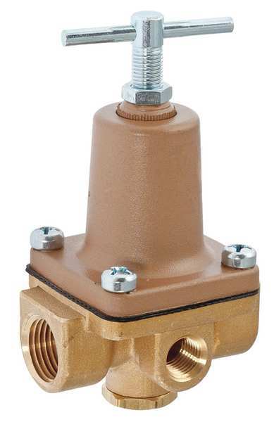 Pressure Regulator, 1/4 in., 1 to 25 psi