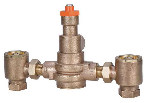 Mixing Valve, Bronze, 3 to 32.9 gpm
