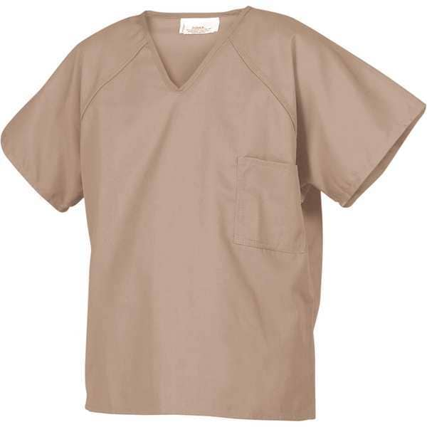 Inmate Shirts, Khaki, 65 per PET/35 Ctn, M