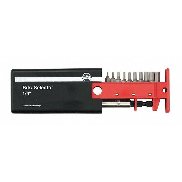 Hex Inch Bit Selector Set 1/16-1/4