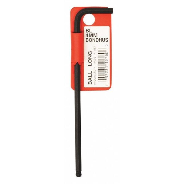Metric L-Shape Ball Hex Key, 14 mm Tip Size