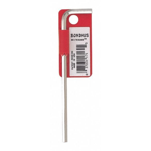 Metric L-Shape Hex Key, 12 mm Tip Size