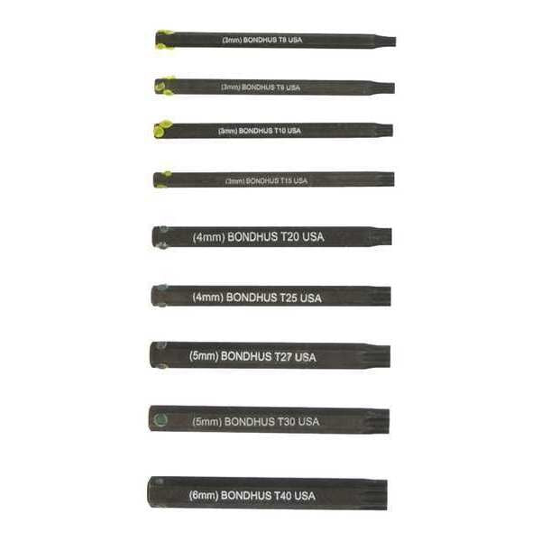 ProHold Star Bit Set, 9 pcs