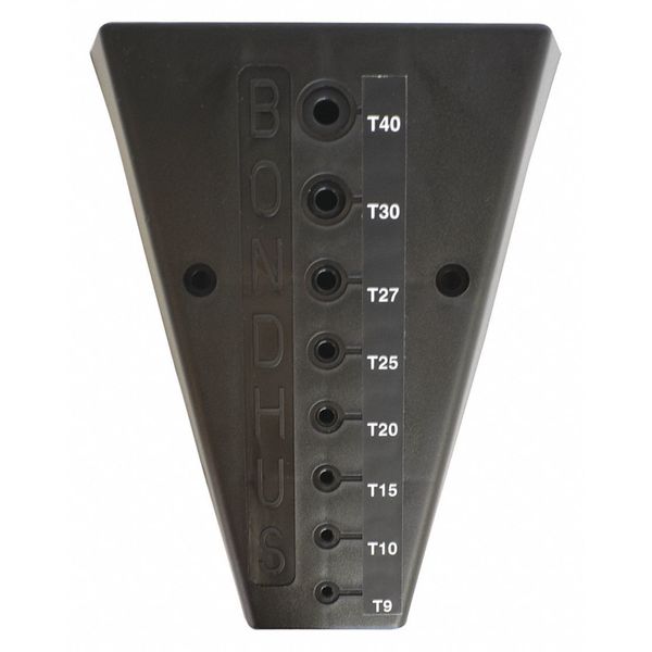 Torx Molded T-handle Stand Holds 8 Tools - Sizes: T9-T40