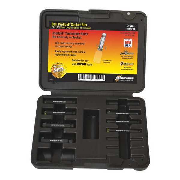 ProHold Ball Bit Set, 7 pcs