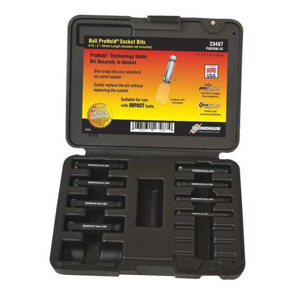 ProHold Ball Bit Set, 8 pcs