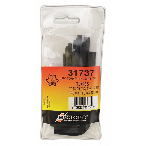 13 Piece Torx? L-Shape Torx? Key Set, 31737