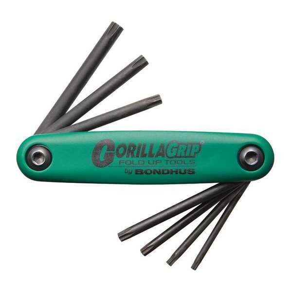 7 Piece Torx? Fold-Up Hex Key Set, 12636
